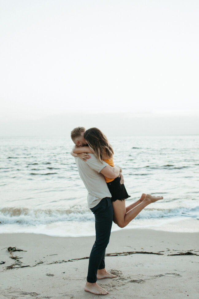 beach engagement